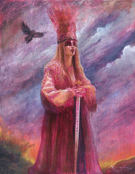 NO.8 Upsala Priestess waiting For the KEEPER OF The FAITH - Terrace